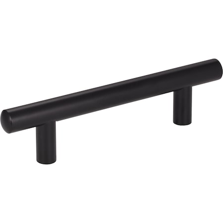 Jeffrey Alexander 96 mm Center-to-Center Matte Black Key West Cabinet Bar Pull 152MB